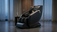 4D Massage Chair Full Body, Zero Gravity Massage Chair with Heat and Foot Massage with Airbags, Kneading, Bluetooth, LCD Touch Control - Black — Lifestyle